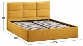 Кровать двуспальная Стелла с ПМ Тип 1 в Карталах - kartaly.ok-mebel.com | фото 4
