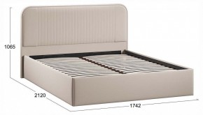 Кровать двуспальная Тиффани с ПМ Тип 1 в Карталах - kartaly.ok-mebel.com | фото 4