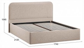 Кровать двуспальная Тиффани с ПМ Тип 1 в Карталах - kartaly.ok-mebel.com | фото 3