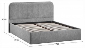 Кровать двуспальная Тиффани с ПМ Тип 1 в Карталах - kartaly.ok-mebel.com | фото 4
