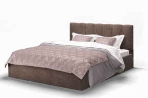 Кровать Элен 1400*2000 Rock 05 (коричневый) в Карталах - kartaly.ok-mebel.com | фото