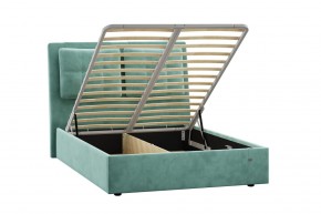 Кровать Ester 1400 с основанием и ПМ (Ультра Минт) в Карталах - kartaly.ok-mebel.com | фото 2