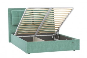 Кровать Ester 1600 с основанием и ПМ (Ультра Минт) Модель 311 в Карталах - kartaly.ok-mebel.com | фото 2