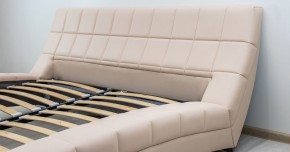 Кровать двойная Оливия 160 + ортопед. основание в Карталах - kartaly.ok-mebel.com | фото 12