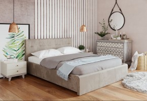 Кровать Изабелла с латами Newtone light beige 1600x2000 в Карталах - kartaly.ok-mebel.com | фото 2