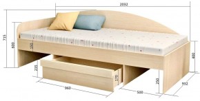 Кровать Изгиб в Карталах - kartaly.ok-mebel.com | фото 2