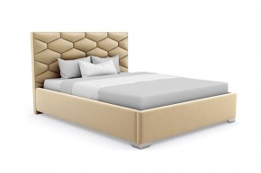 Кровать Коралл интерьерная +основание (140х200) в Карталах - kartaly.ok-mebel.com | фото 6