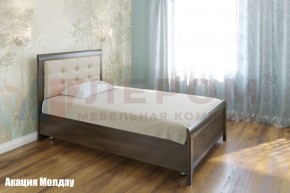 Кровать КР-2031 с мягким изголовьем в Карталах - kartaly.ok-mebel.com | фото 3