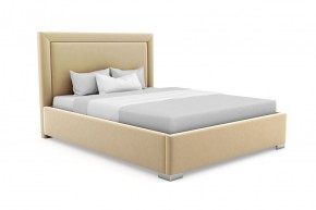 Кровать Морена интерьерная +основание (140х200) 1 кат. ткани в Карталах - kartaly.ok-mebel.com | фото