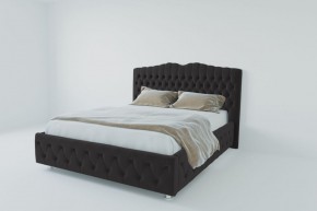 Кровать Нягань с ПМ 800 (экокожа кольт ч) в Карталах - kartaly.ok-mebel.com | фото
