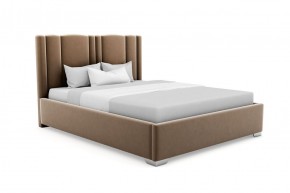 Кровать Онтарио интерьерная +основание/ПМ/бельевое дно (200х200) в Карталах - kartaly.ok-mebel.com | фото 10