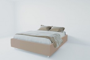 Кровать Подиум с ПМ 1200 (велюр серый) в Карталах - kartaly.ok-mebel.com | фото 1