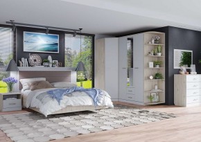 Кровать "Милана" с мягкой спинкой БЕЗ основания 1600х2000 в Карталах - kartaly.ok-mebel.com | фото 2
