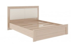 Кровать 1.6 Глэдис М31 с настилом и мягкой частью (ЯШС/Белый) в Карталах - kartaly.ok-mebel.com | фото 2