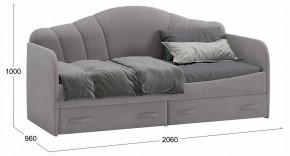 Кровать Сабрина ТД-307.12.02 в Карталах - kartaly.ok-mebel.com | фото 3