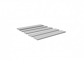 Кровать Сакура 1400 LIGHT + Проложки LIGHT 1.4 ДСП (Венге/Лоредо) в Карталах - kartaly.ok-mebel.com | фото 2