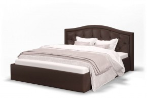 Кровать Стелла 1200 + Основание (Лесмо brown) коричневый в Карталах - kartaly.ok-mebel.com | фото