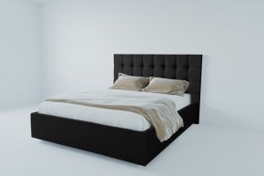 Кровать Венеция с ПМ 800 (экокожа кольт ч) в Карталах - kartaly.ok-mebel.com | фото 2