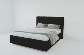 Кровать Версаль 1600 без основания (экокожа кольт ч) в Карталах - kartaly.ok-mebel.com | фото