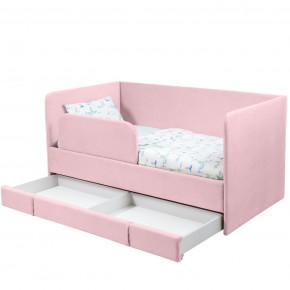 Кровать Юна (розовый) в Карталах - kartaly.ok-mebel.com | фото 3