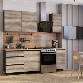 Кухня Энигма 1.6 м (венге/дуб каньон) в Карталах - kartaly.ok-mebel.com | фото