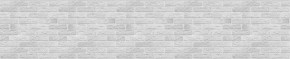 Кухонный фартук 610х3000х1,5 (композит) КМ Кирпич серый в Карталах - kartaly.ok-mebel.com | фото 1