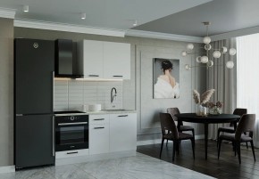Кухонный гарнитур Белый Глянец 1600 (Стол. 26мм) в Карталах - kartaly.ok-mebel.com | фото