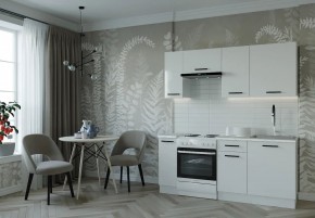 Кухонный гарнитур Белый Глянец 1800 (Стол. 38мм) в Карталах - kartaly.ok-mebel.com | фото