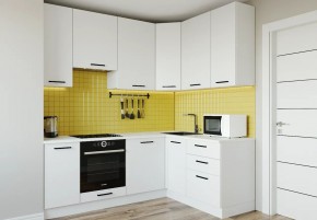 Кухонный гарнитур Белый Глянец 2200*1600 h950 (Стол. 26мм) в Карталах - kartaly.ok-mebel.com | фото
