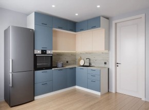 Кухонный гарнитур Фьюжн 2200*1700 (Стол. 26мм) в Карталах - kartaly.ok-mebel.com | фото