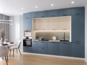 Кухонный гарнитур Фьюжн 3400 (Стол. 38мм) в Карталах - kartaly.ok-mebel.com | фото