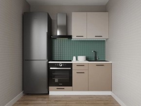 Кухонный гарнитур Каппучино 1600 (Стол. 26мм) в Карталах - kartaly.ok-mebel.com | фото