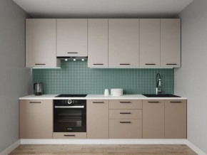 Кухонный гарнитур Каппучино 3000 h950 (Стол. 26мм) в Карталах - kartaly.ok-mebel.com | фото