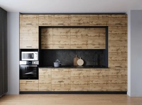 Кухонный гарнитур Крафт 3400 (Стол. 26мм) в Карталах - kartaly.ok-mebel.com | фото