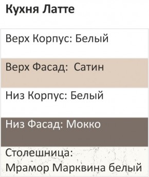 Кухонный гарнитур Латте 1000 (Стол. 38мм) в Карталах - kartaly.ok-mebel.com | фото 3