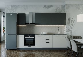 Кухонный гарнитур Лофт 2800 (Стол. 26мм) в Карталах - kartaly.ok-mebel.com | фото