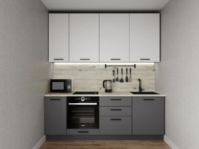 Кухонный гарнитур Меренга 2200 h950 (Стол. 26мм) в Карталах - kartaly.ok-mebel.com | фото