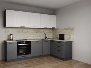 Кухонный гарнитур Меренга 2600*1600 (Стол. 38мм) в Карталах - kartaly.ok-mebel.com | фото