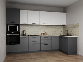 Кухонный гарнитур Меренга 3200*1400 (Стол. 38 мм) в Карталах - kartaly.ok-mebel.com | фото