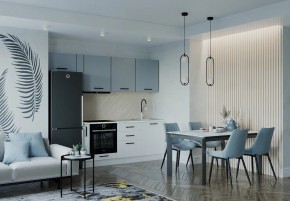 Кухонный гарнитур Ниагара 2550 (Стол. 38мм) в Карталах - kartaly.ok-mebel.com | фото