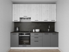 Кухонный гарнитур Санторини 2400 h950 (Стол. 38мм) в Карталах - kartaly.ok-mebel.com | фото