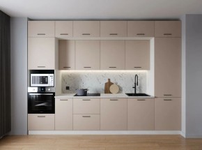Кухонный гарнитур Шампань 3400 (Стол. 38мм) в Карталах - kartaly.ok-mebel.com | фото