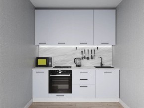 Кухонный гарнитур Смоки 2200 h950 (Стол. 38 мм) в Карталах - kartaly.ok-mebel.com | фото