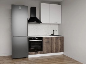 Кухонный гарнитур Старое Дерево 1600 h950 (Стол. 38мм) в Карталах - kartaly.ok-mebel.com | фото