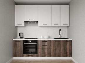 Кухонный гарнитур Старое Дерево 2400 h950 (Стол. 26мм) в Карталах - kartaly.ok-mebel.com | фото