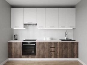 Кухонный гарнитур Старое Дерево 3000 h950 (Стол. 38мм) в Карталах - kartaly.ok-mebel.com | фото