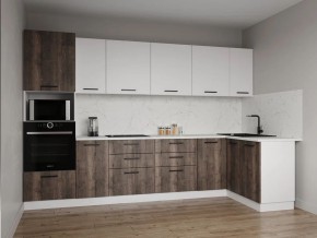 Кухонный гарнитур Старое Дерево 3200*1400 (Стол. 26мм) в Карталах - kartaly.ok-mebel.com | фото