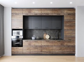 Кухонный гарнитур Трансильвания 3400 (Стол. 26мм) в Карталах - kartaly.ok-mebel.com | фото