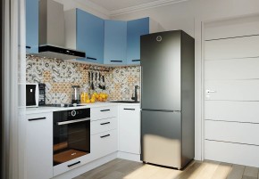 Кухонный гарнитур угловой Капри 2200х1000 (Стол. 26мм) в Карталах - kartaly.ok-mebel.com | фото