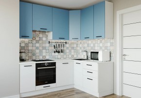 Кухонный гарнитур угловой Капри 2200х1600 h950 (Стол. 26мм) в Карталах - kartaly.ok-mebel.com | фото